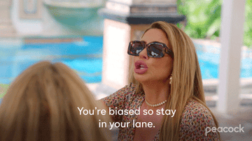 &quot;you&#x27;re biased so stay in your lane&quot; real housewives of miami