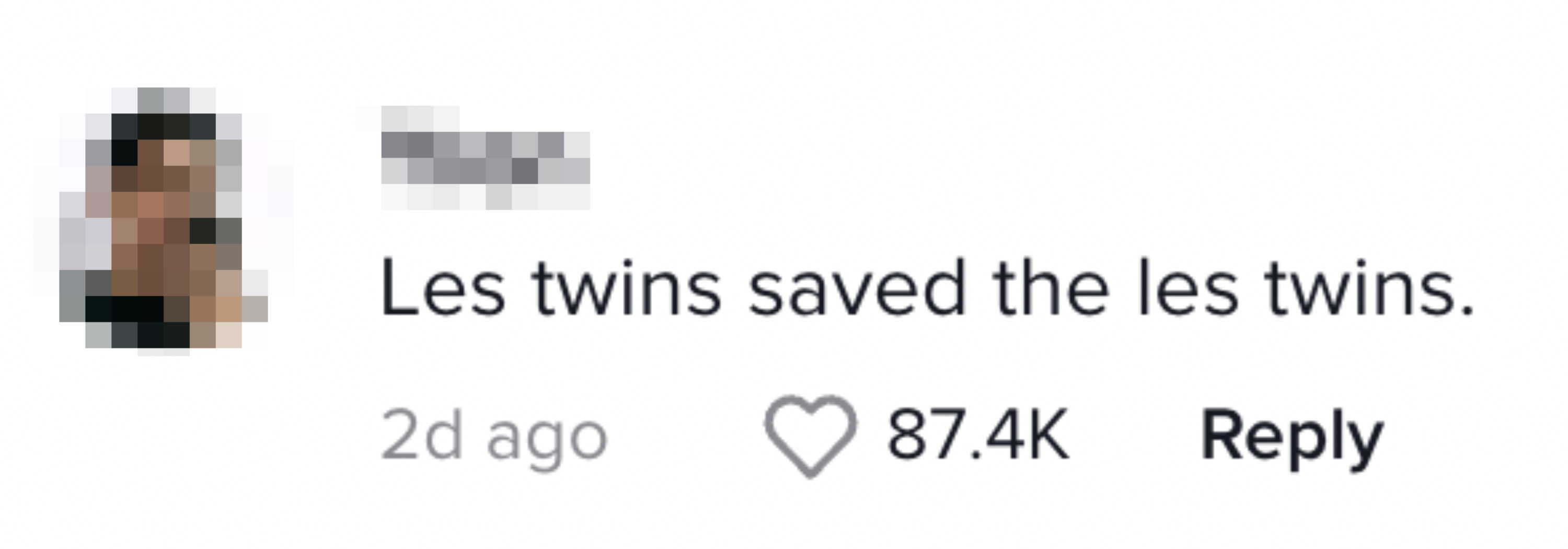 Les twins saved the les twins.