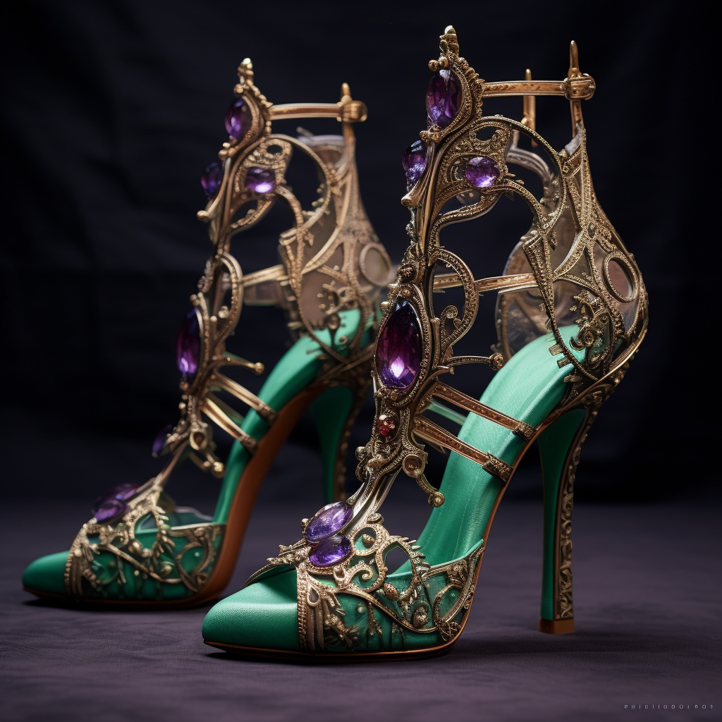 Ornate heels