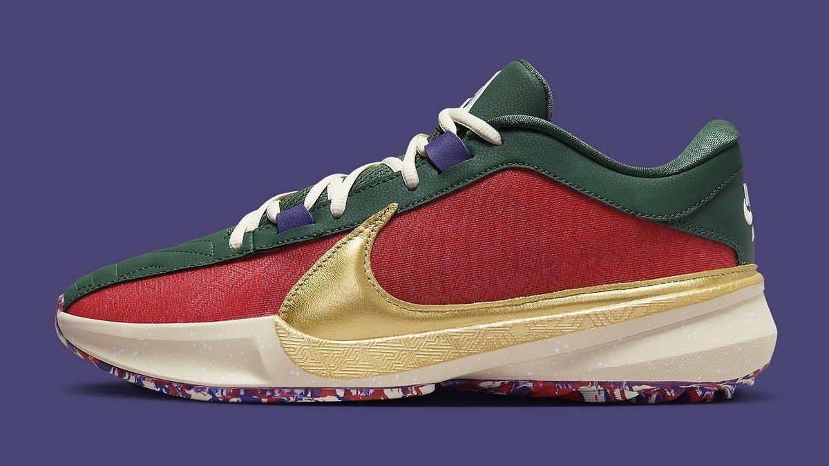 "Keep It a Buck" colorway references Milwaukee's team colors.