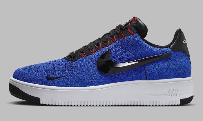 Robert Kraft x Nike Air Force 1 Ultra Flyknit Low RKK Patriots Release Date FV4079-400 Profile