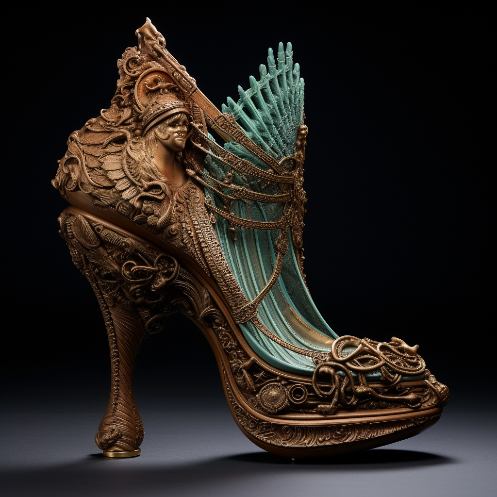 Intricate heels