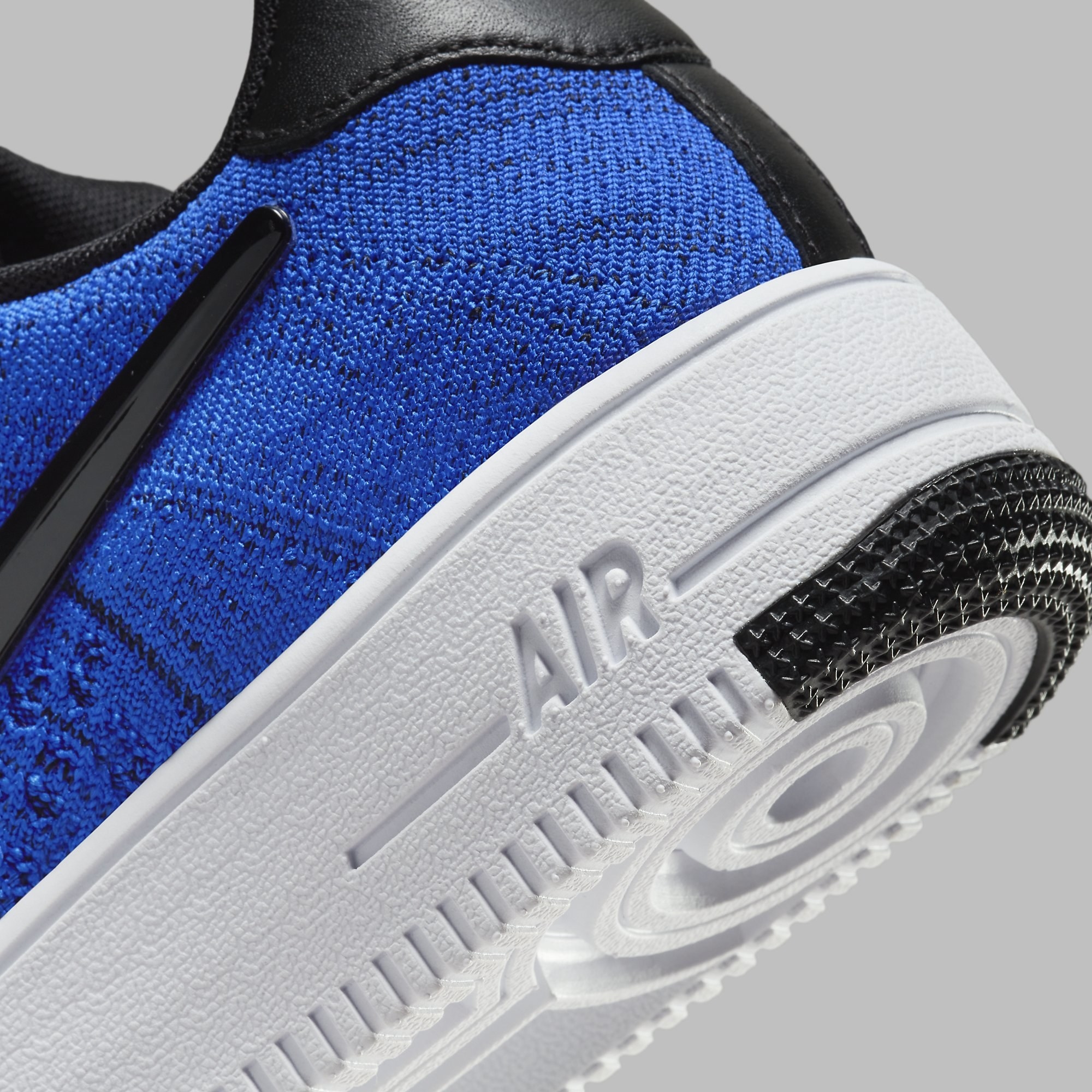 Robert Kraft x Nike Air Force 1 Ultra Flyknit Low RKK Patriots Release Date FV4079-400 Heel Detail