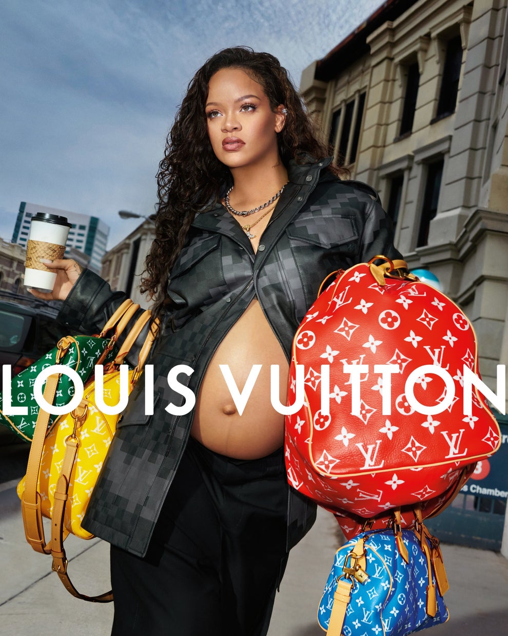 Rihanna for Louis Vuitton by Pharrell Campaign Home Decor Poster Canvas -  Mugteeco
