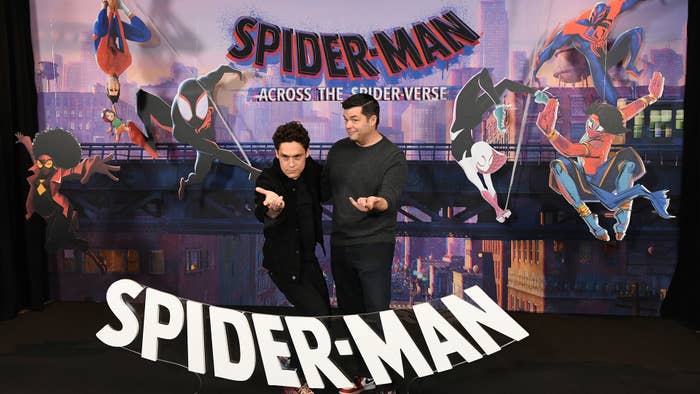 &#x27;Across the Spider-Verse&#x27; writers Phil Lord and Chris Miller