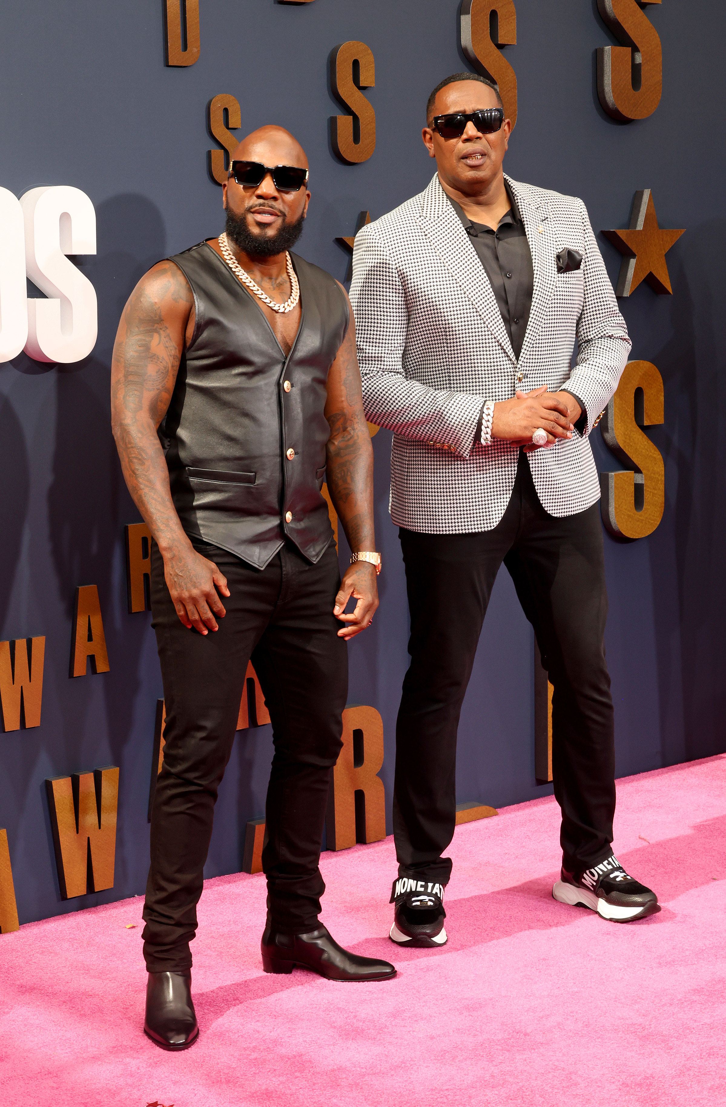 Jeezy and Master P on the red carpet