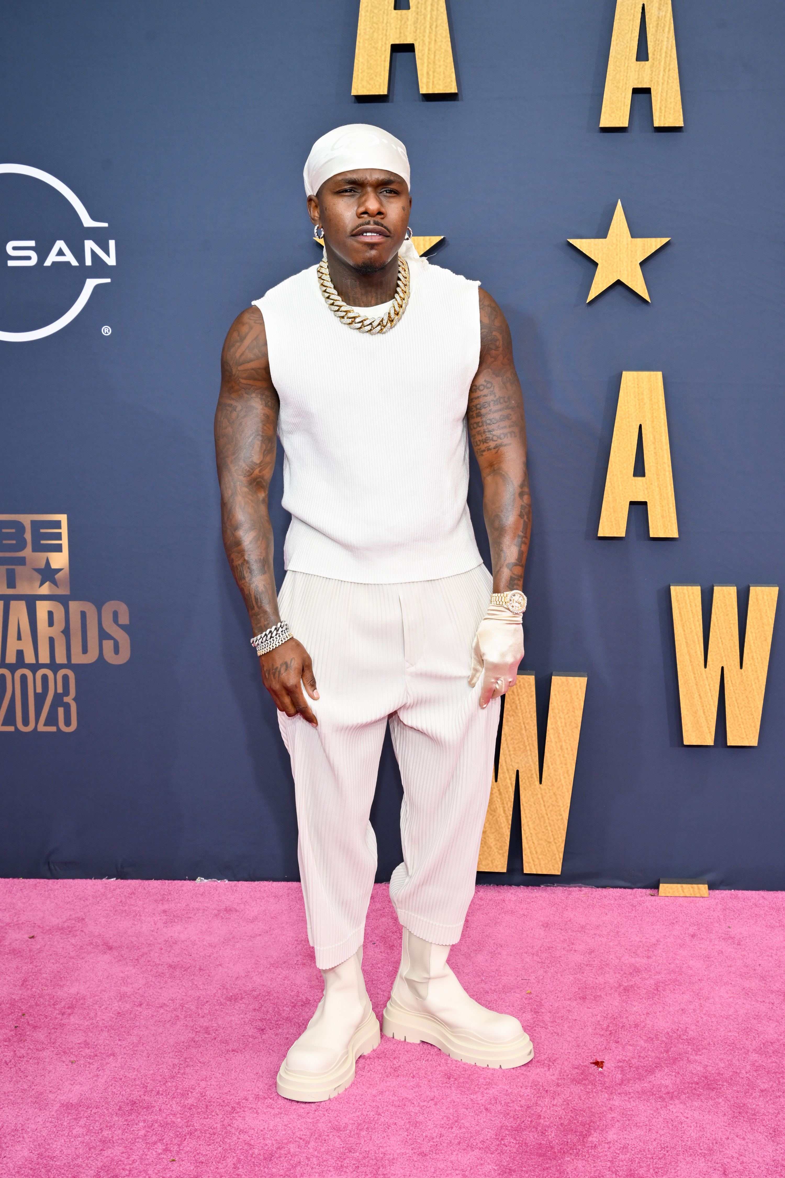DaBaby on the red carpet