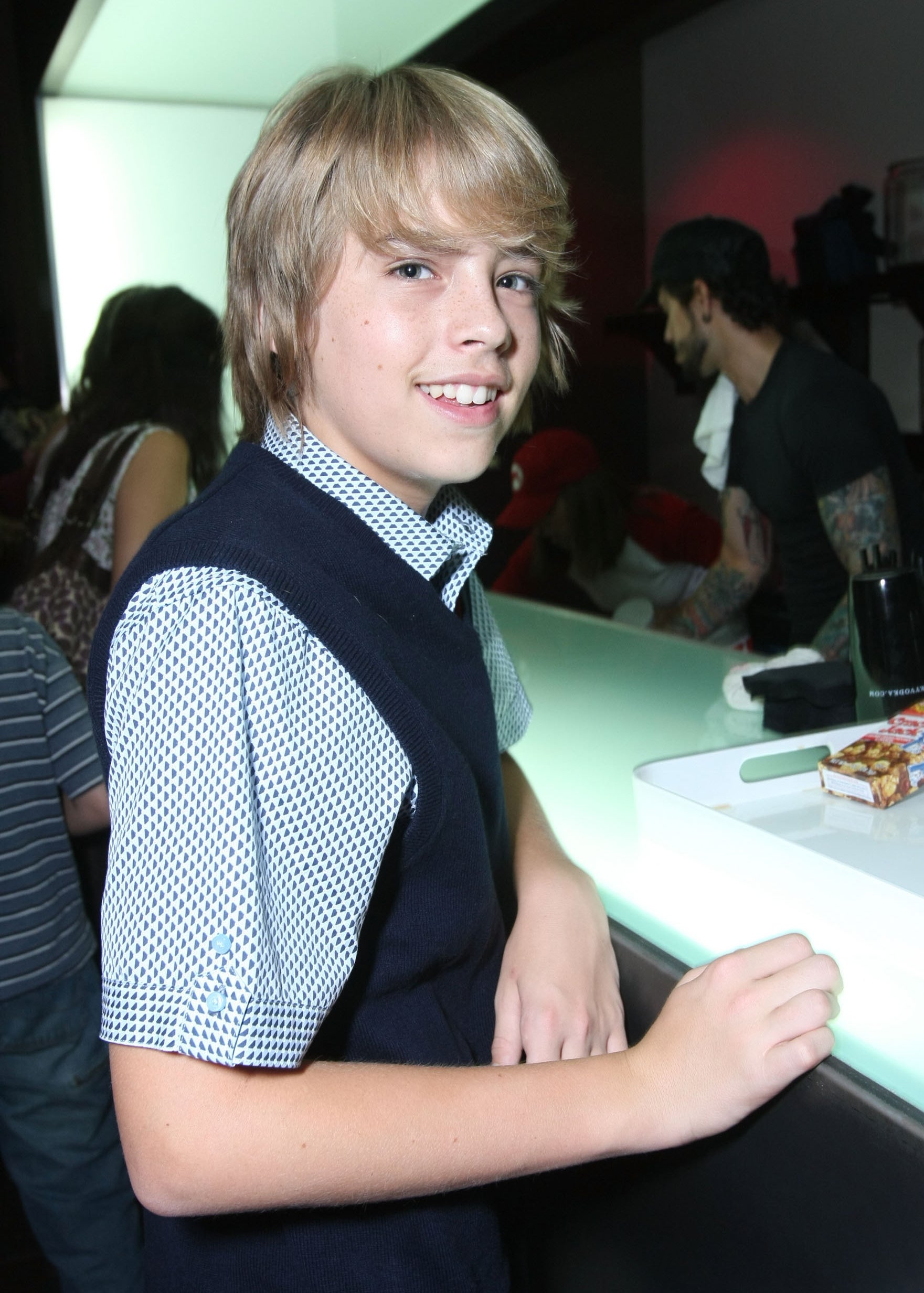 Closeup of Cole Sprouse