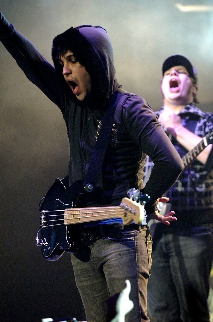 Fall Out Boy onstage