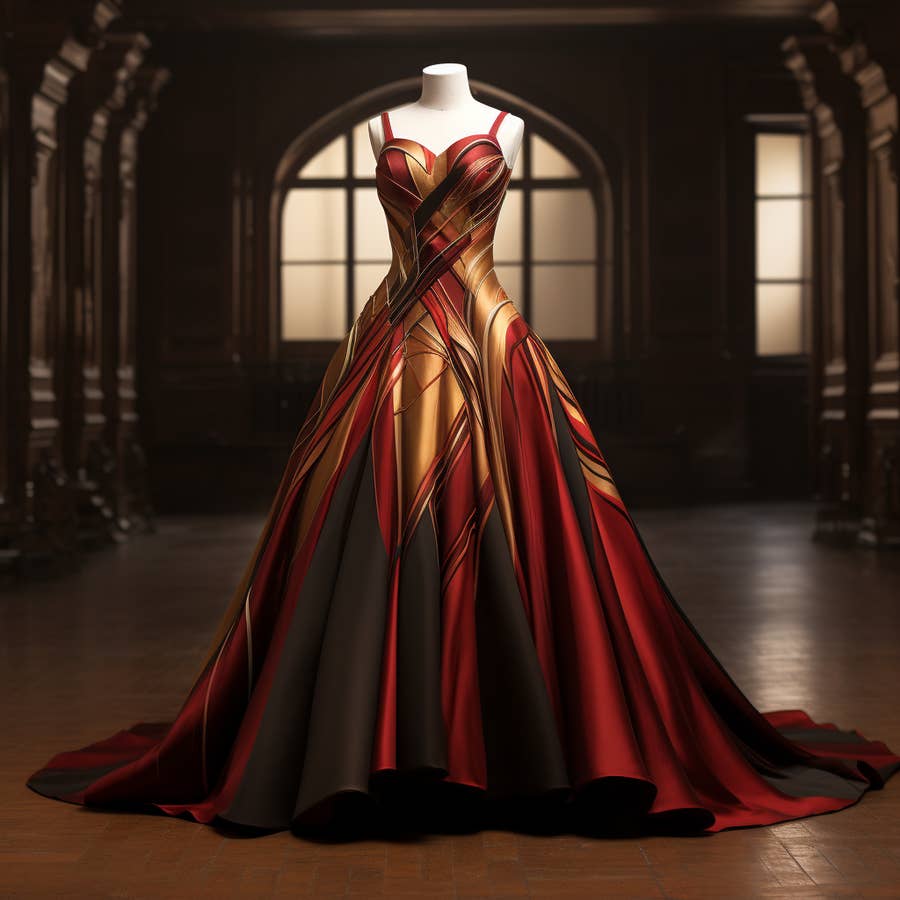 AI Created Marvel Gowns