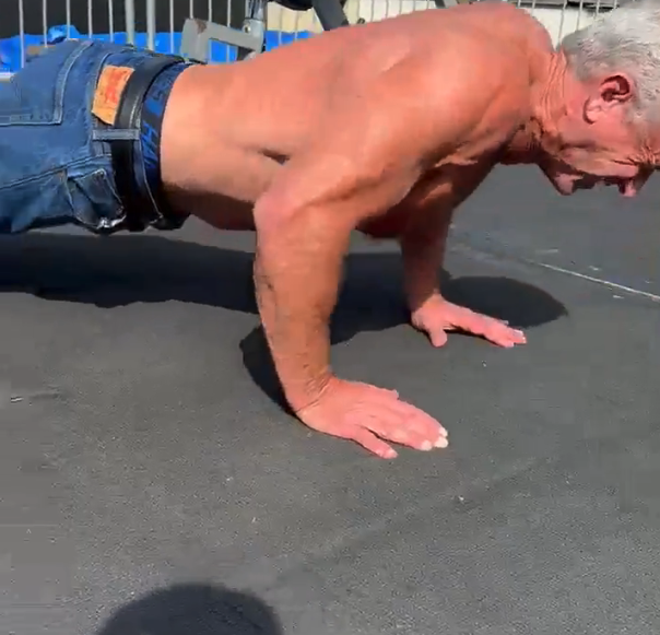 RFK Jr.'s shirtless bench press and pushup videos are having a