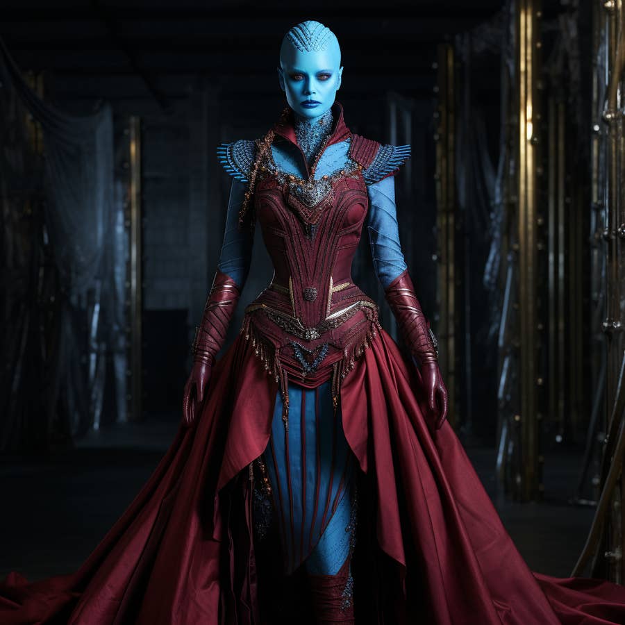 AI Created Marvel Gowns