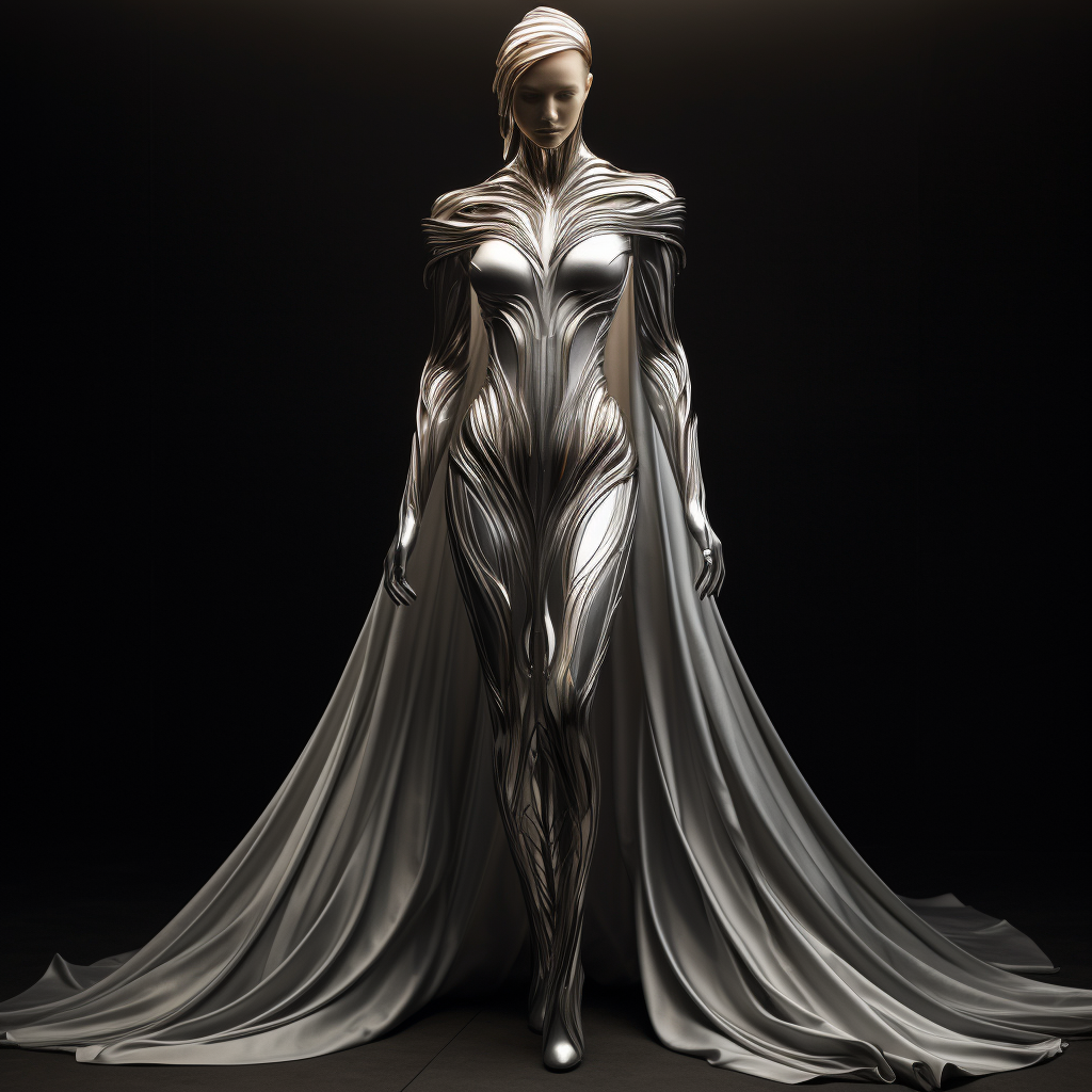 The Silver Surfer dress