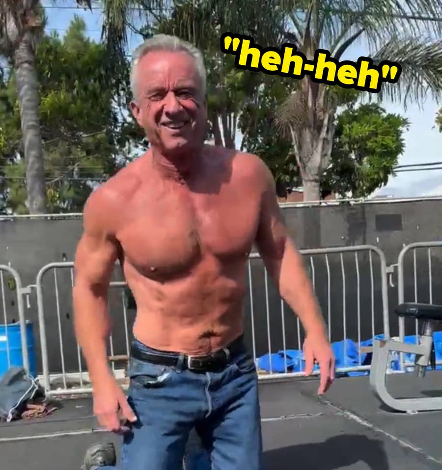 That's A Fit Boy": RFK Jr.'s Shirtless Video Challenging Biden To A Debate Is Very Weird