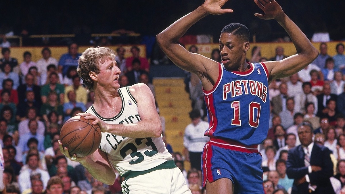 7 reasons why Rodman's If Larry Bird played in this era I think he'd be in  Europe take is wrong