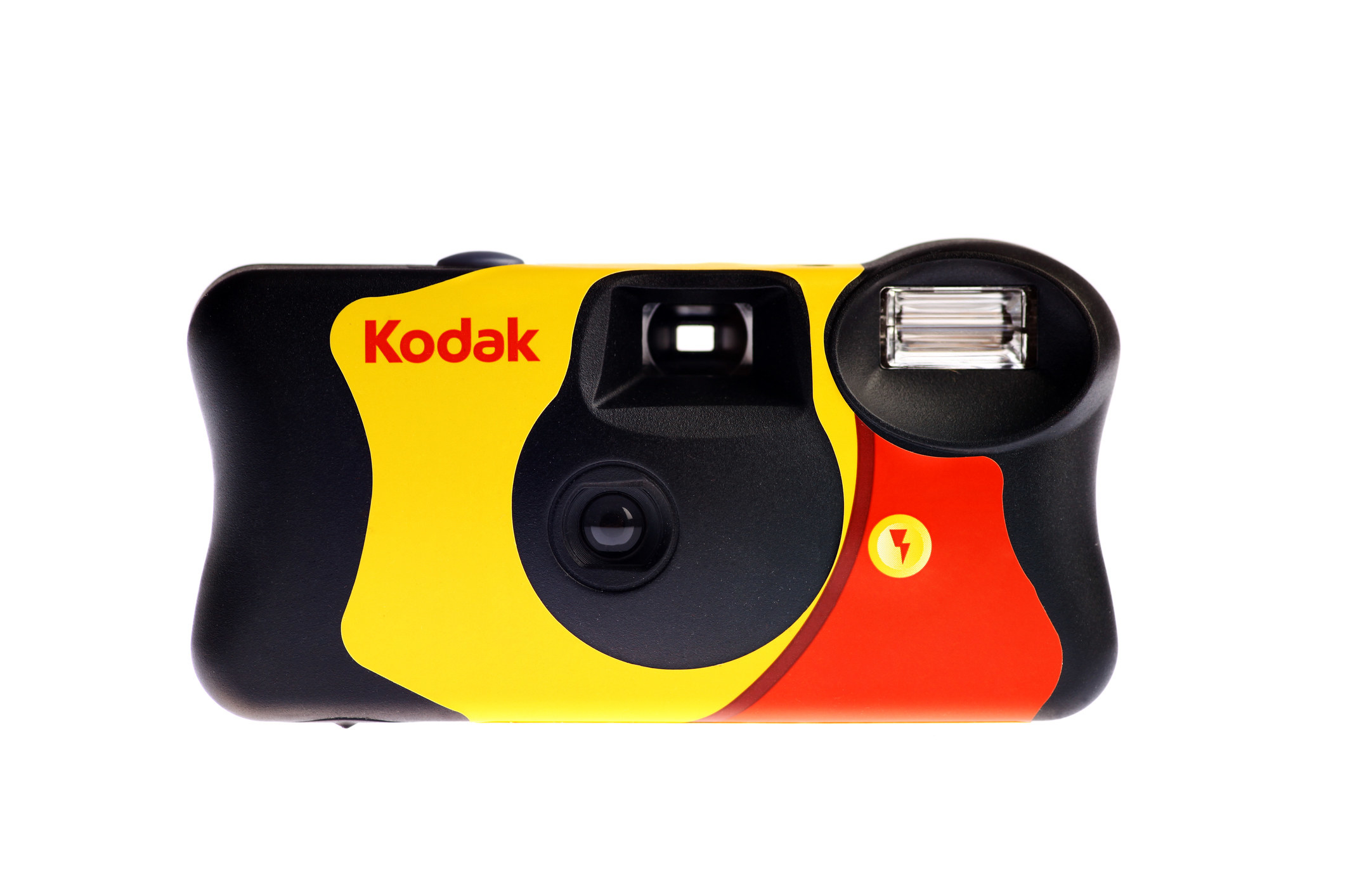 A disposable camera