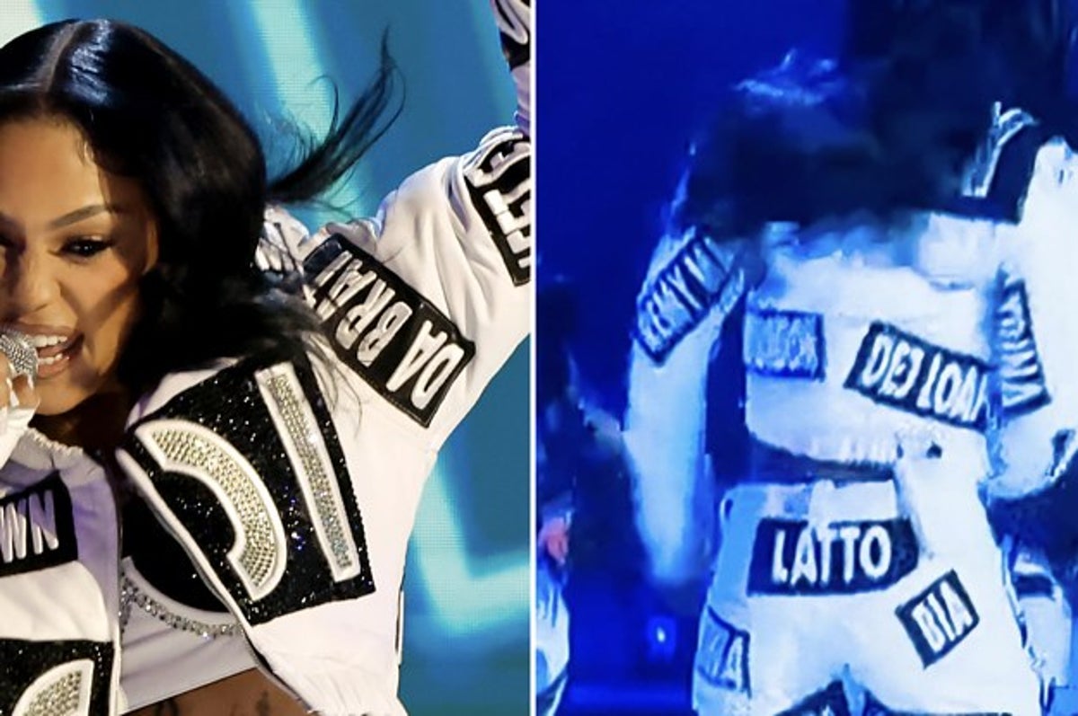 Coi Leray Wears Outfit Featuring Names of Latto, Nicki Minaj