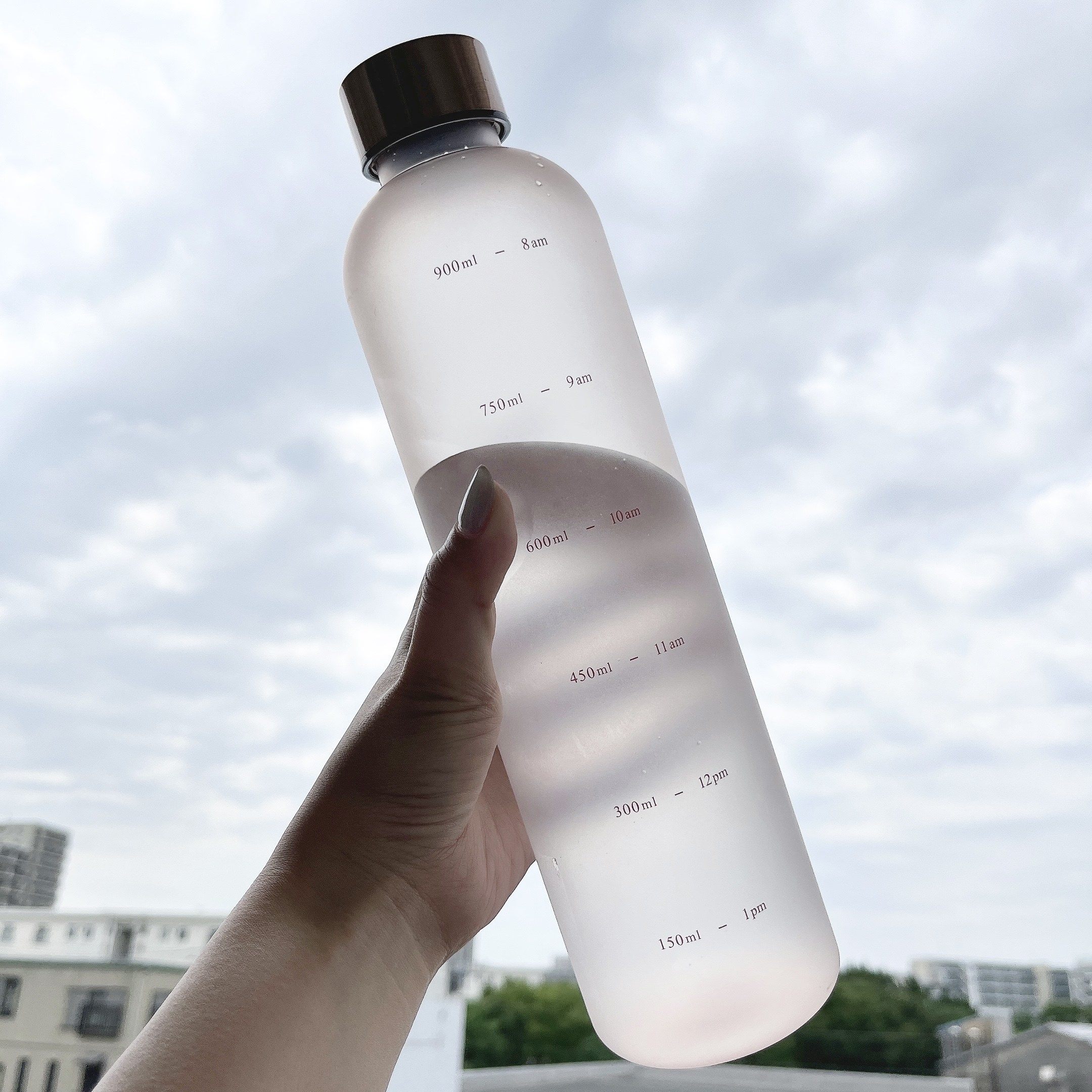 Francfranc(フランフラン)のおすすめ雑貨「1L ウォーターボトル ピンク」