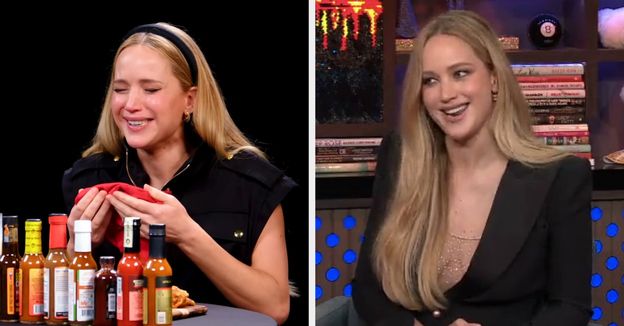 Jennifer Lawrence “Violently” Threw Up After Her Hilarious “Hot Ones” Taping