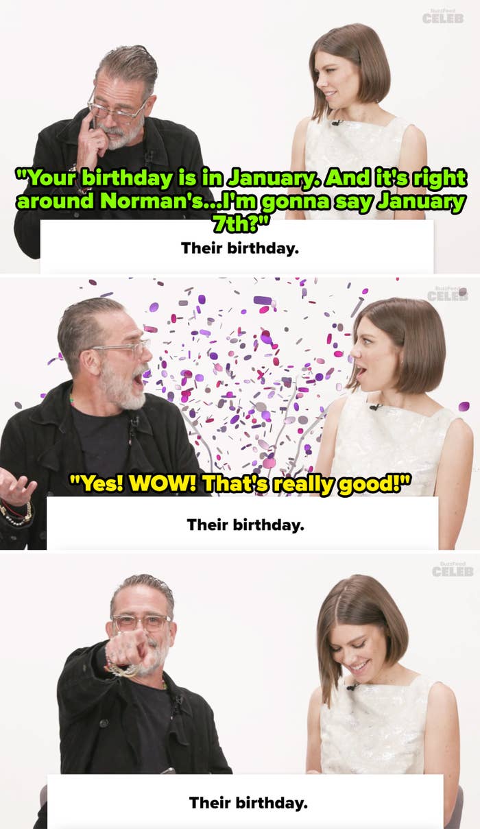 Jeffrey guessed that her birthday is January 7th