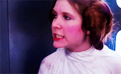 Princess Leia rolling eyes