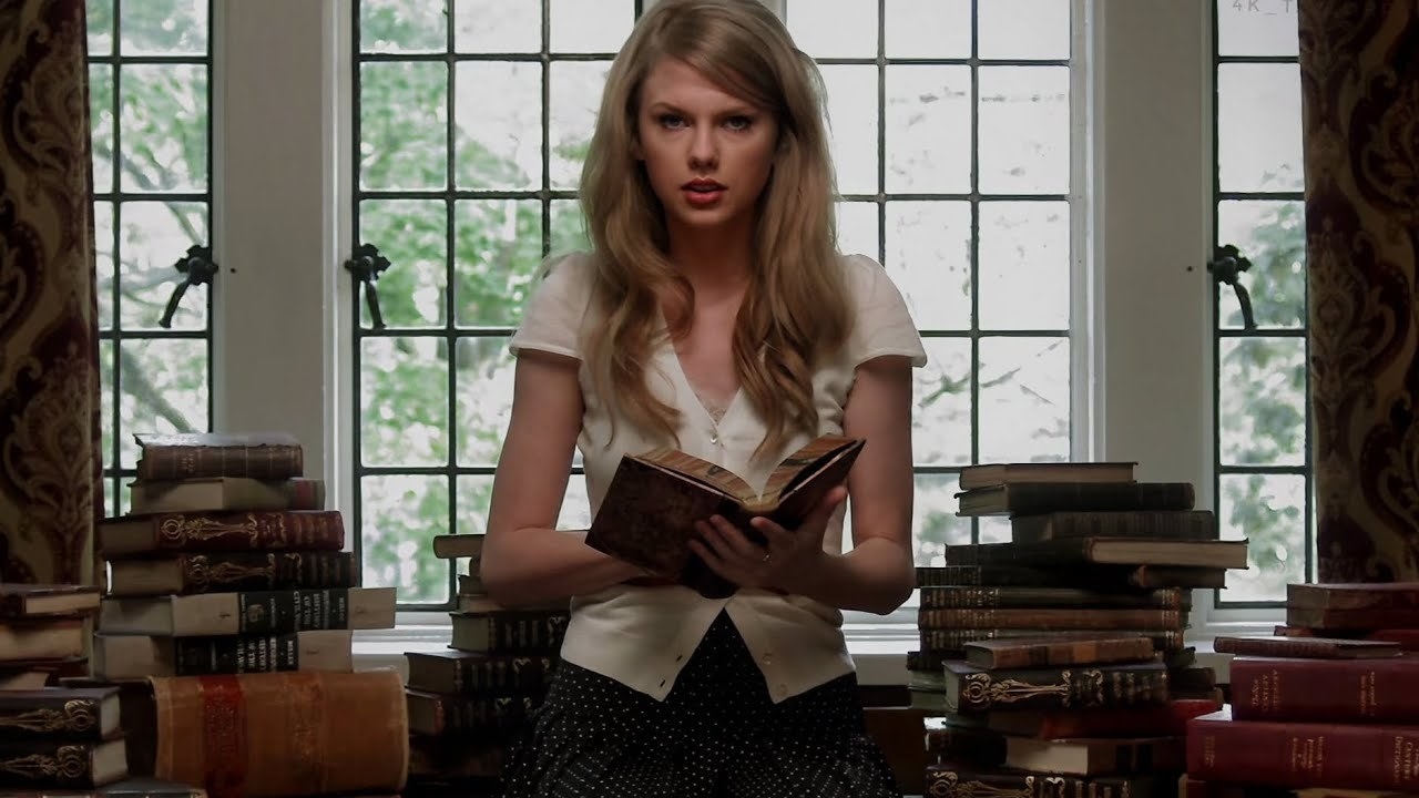 photo from the music video for The Story of Us