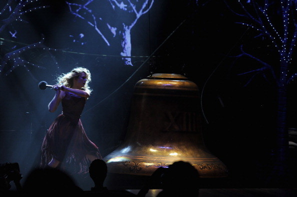 photo of Taylor Swift from the Speak Now tour