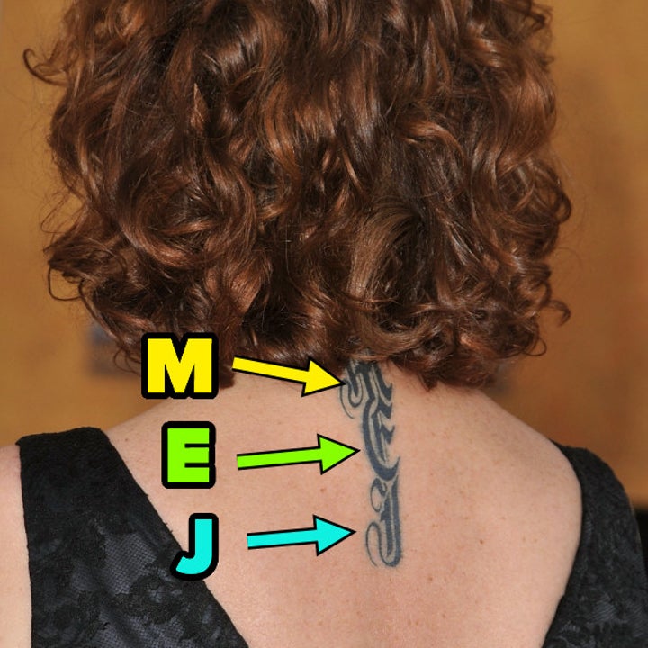 Closeup of Susan's tattoo