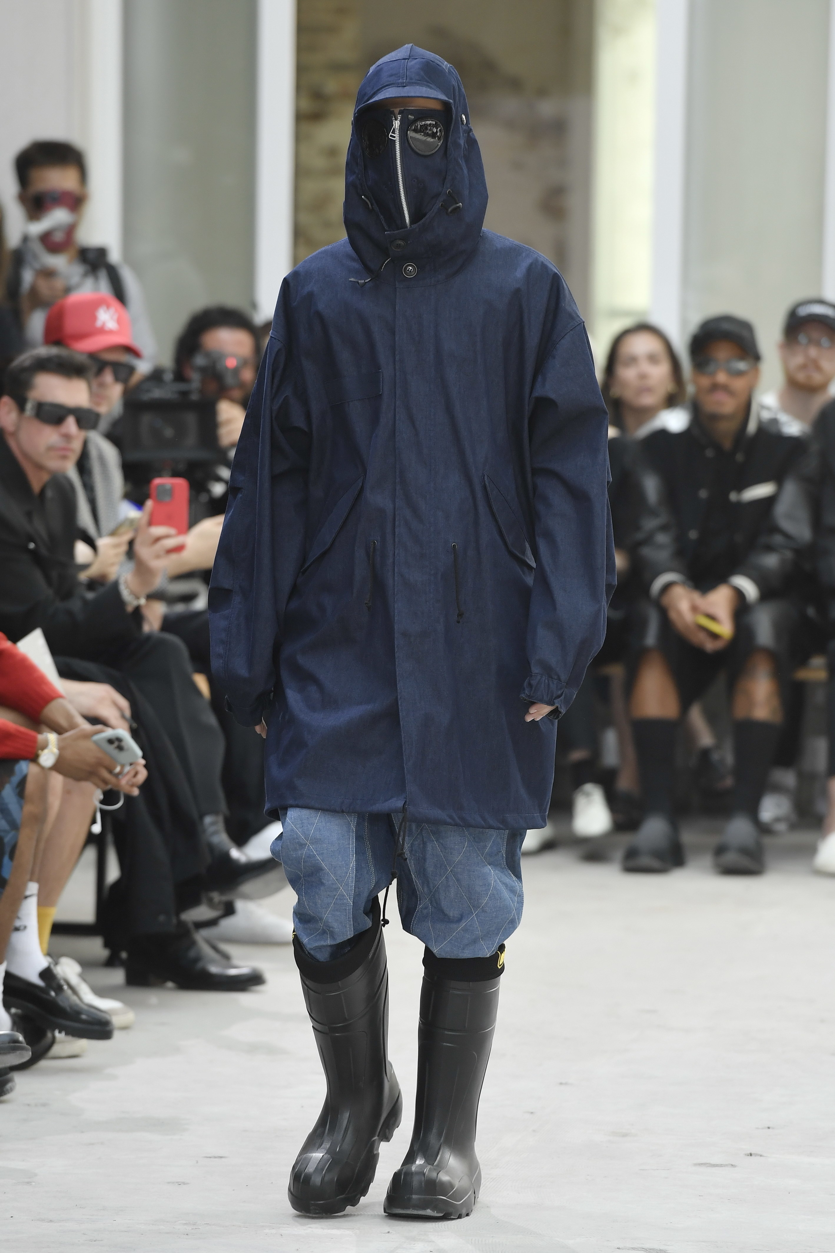 A C.P. Company Collaboration with Junya Watanabe MAN for his Spring/Summer 2024 show.