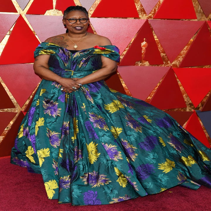 Whoopi Goldberg on the red carpet