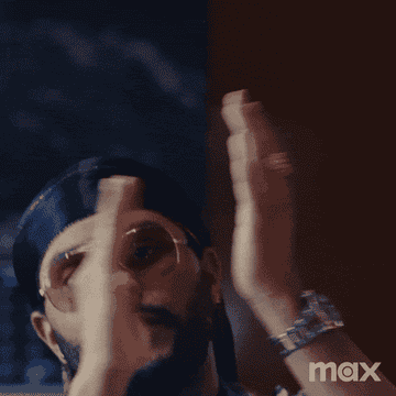 The Weeknd's character from "The Idol" clapping