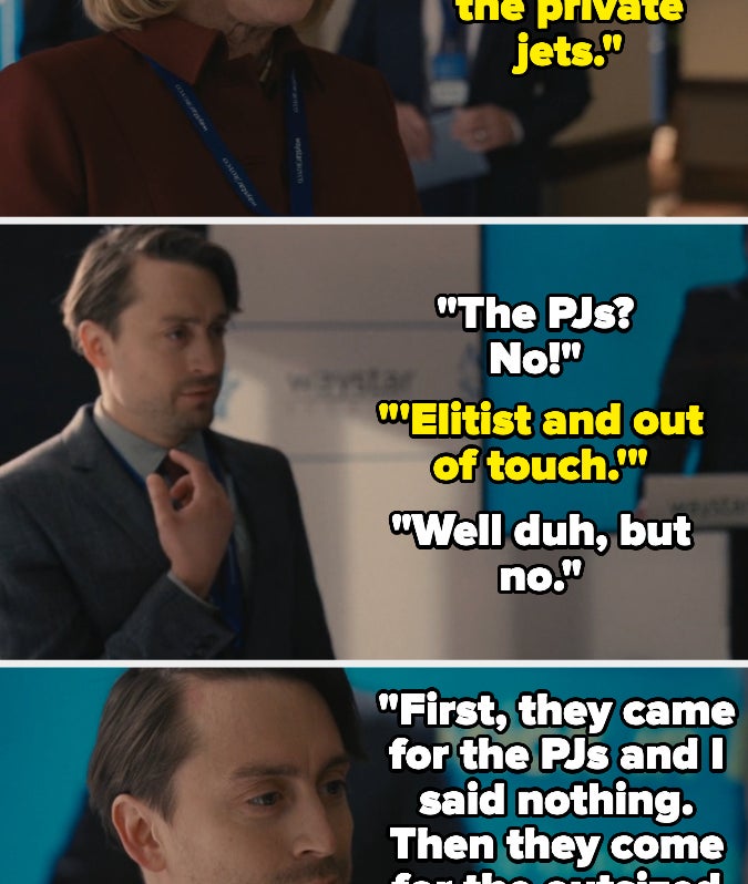 Screenshots from &quot;Succession&quot;