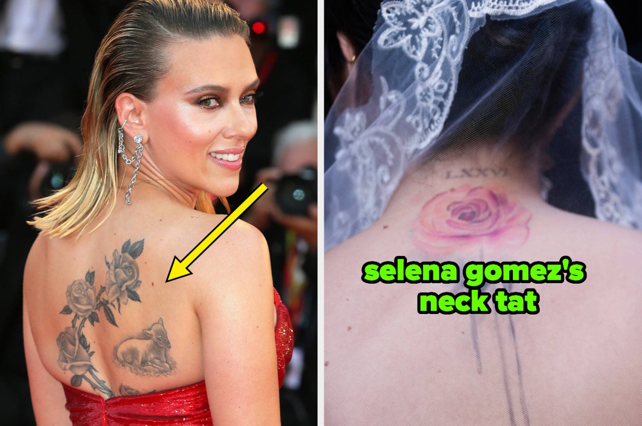 19 Celeb Tattoos You Probably Didn't Know About Because They're Usually Hidden Or In Strange Places
