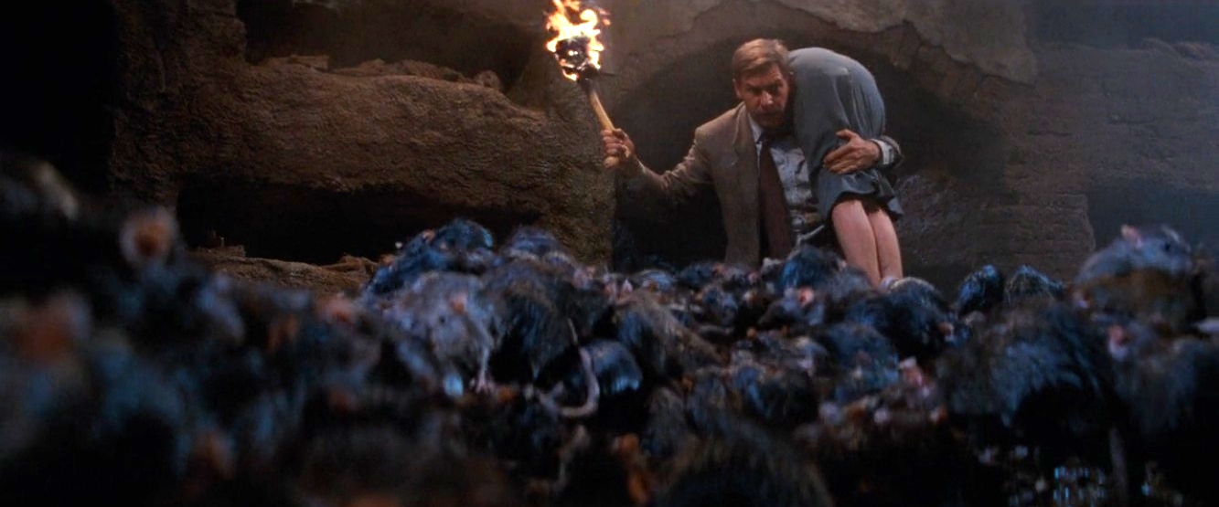 Screenshot from &quot;The Last Crusade&quot; with all the rats