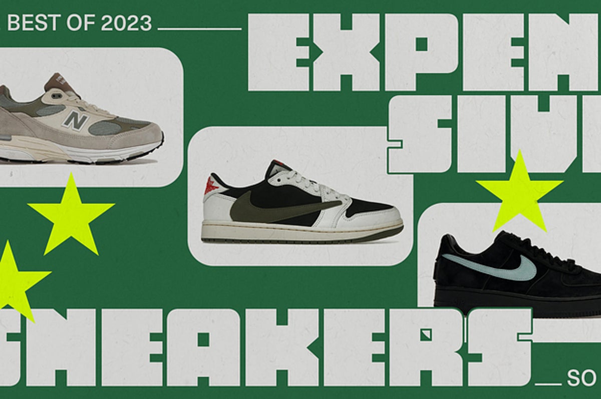 The 10 most expensive sneakers in the world ranked by StockX 2023
