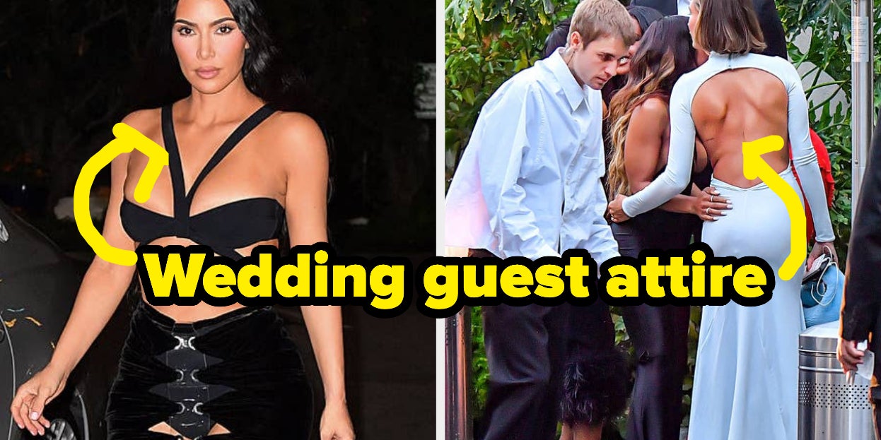 The 42 Best-Dressed Celebrity Wedding Guests