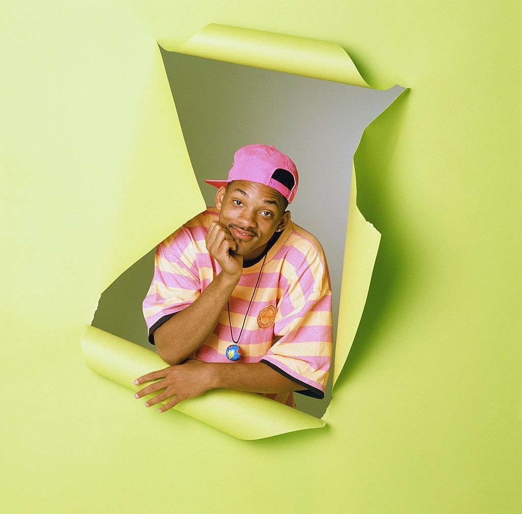 A promo of Will from the Fresh Prince tearing through a wall of paper