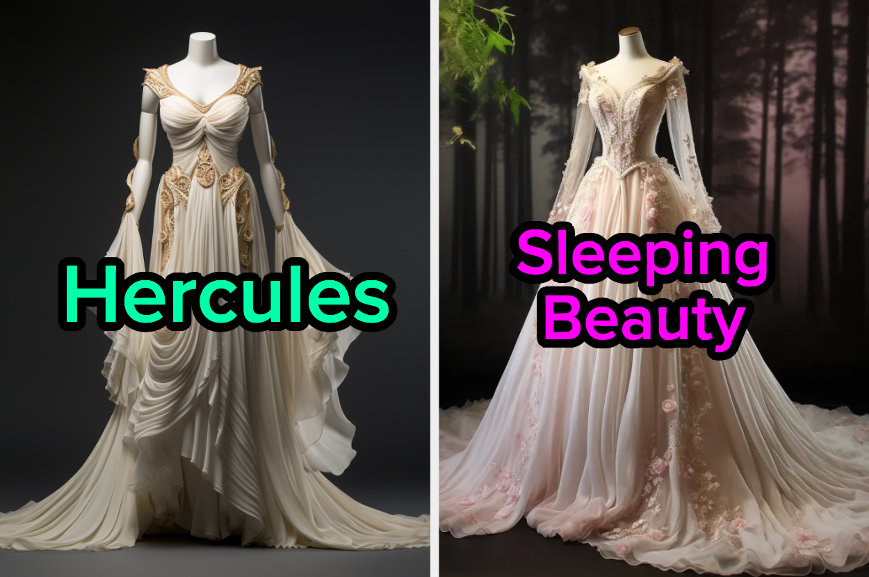 Sleeping Beauty Disney Wedding Dresses