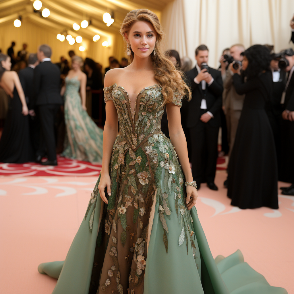 Anna at the Met Gala