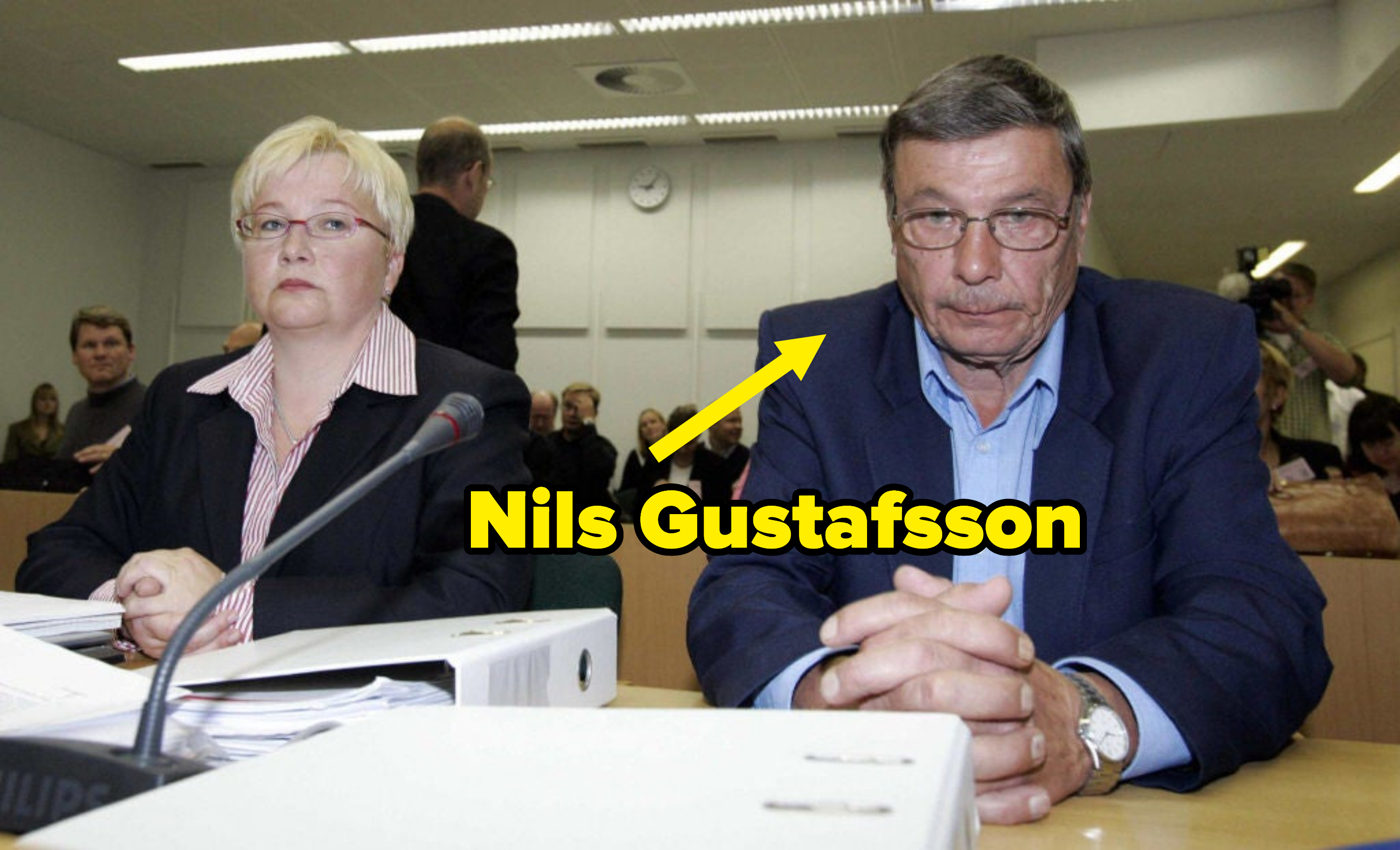 Nils standing trial