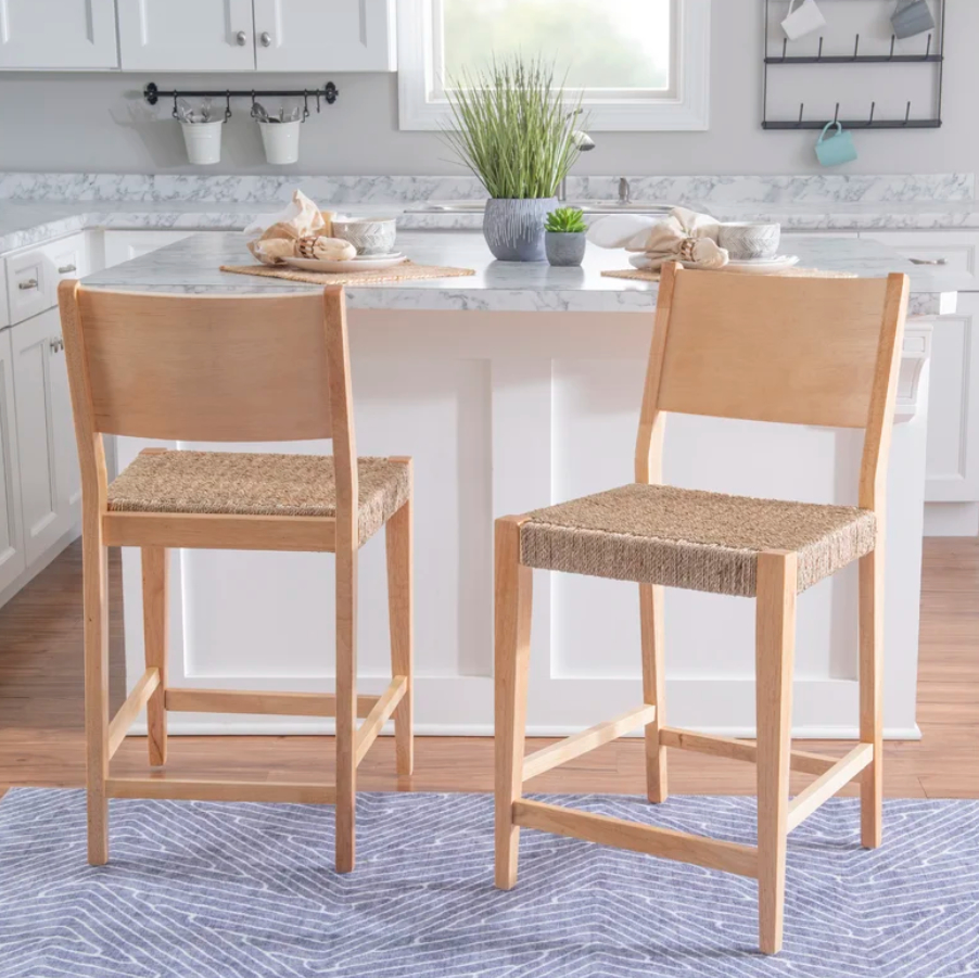 two barstools