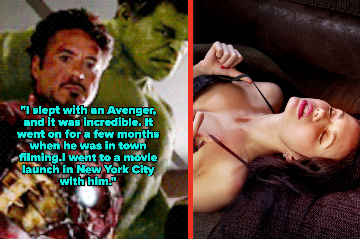 Avengers cast; Woman having sex