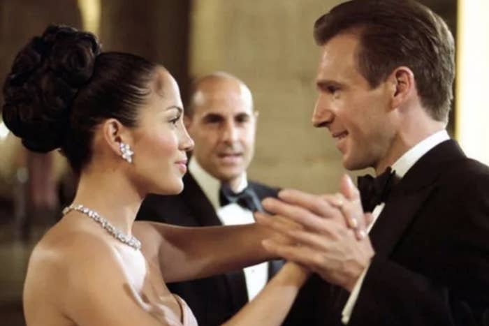 Jennifer Lopez and a man dance in &quot;Maid in Manhattan&quot;