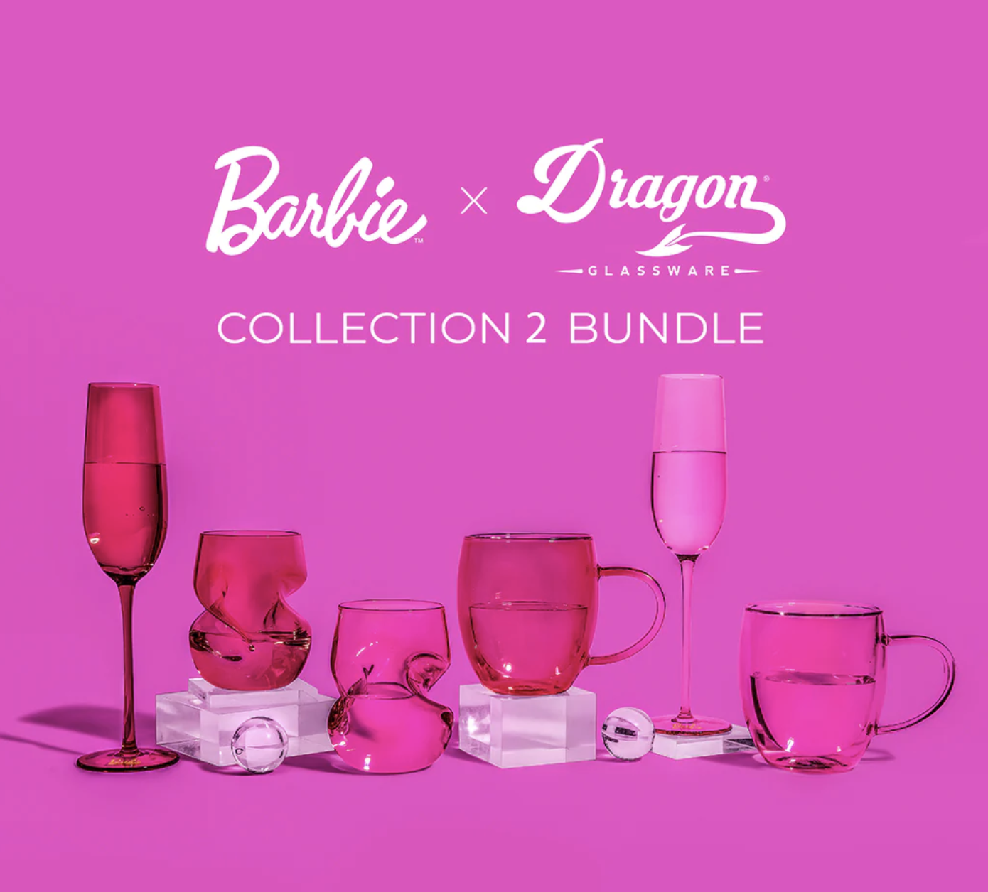 dragon glassware barbie collection