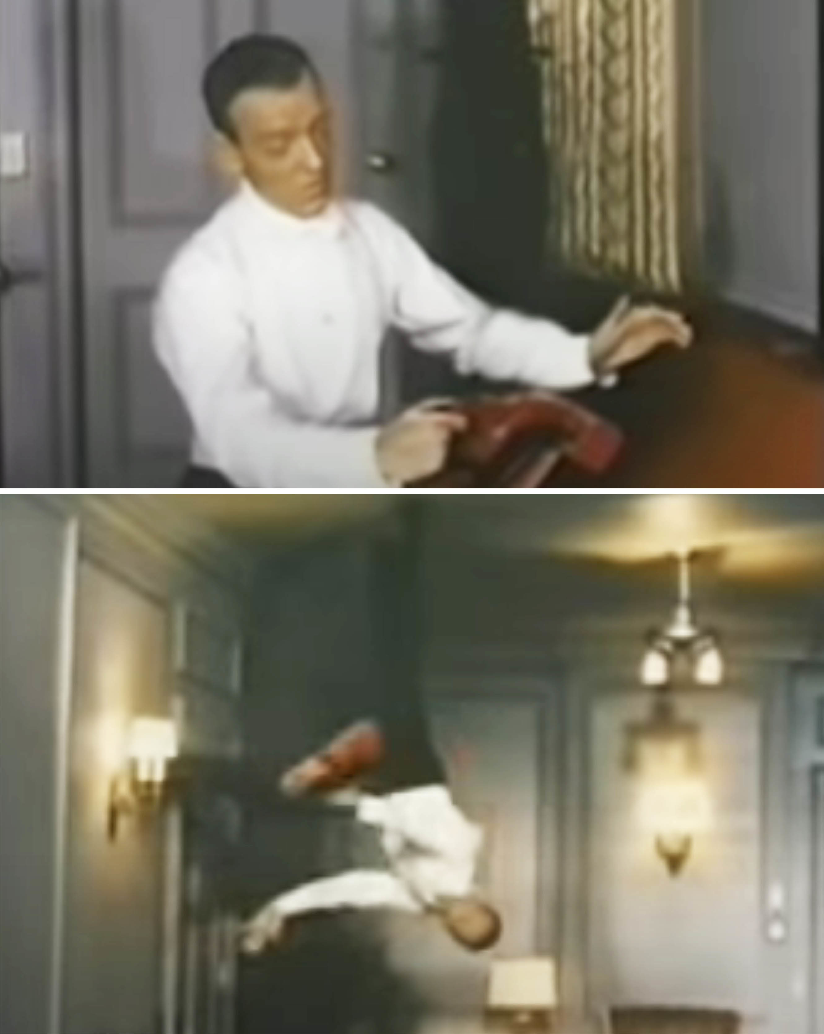 Fred Astaire dancing in a commercial