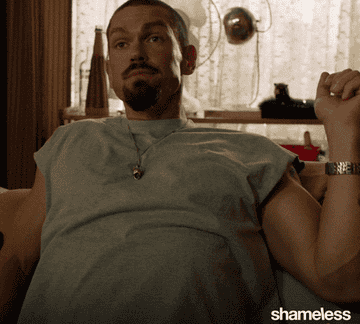 gif of character from shameless saying extra guac