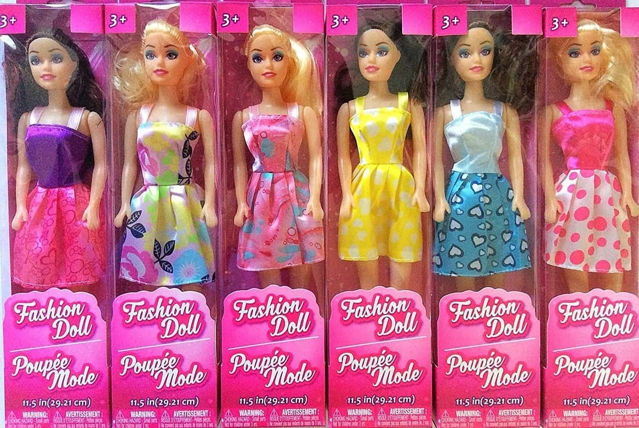These are rightfully lovely Fashion Dolls but clearly not appropriate presents for someone who was expecting a Barbie.  