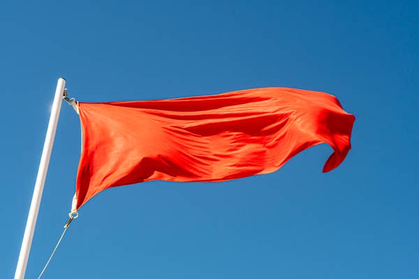 red flag
