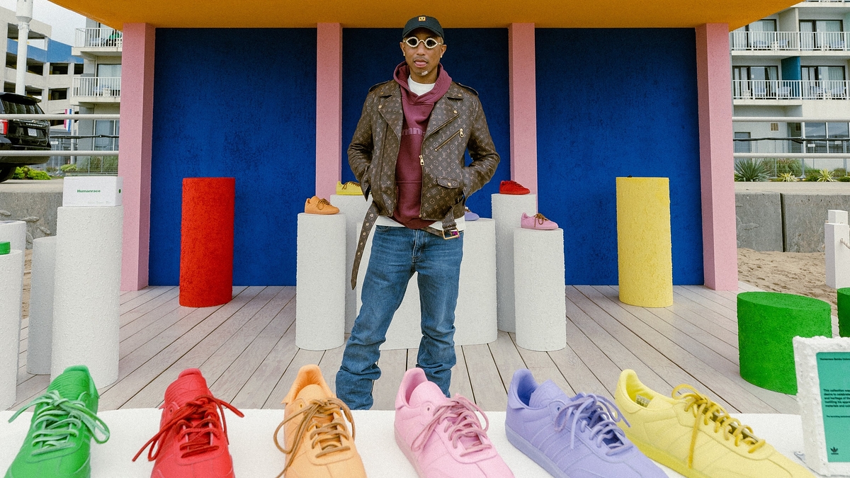 Pharrell adidas Humanrace Samba Lilac Release Info