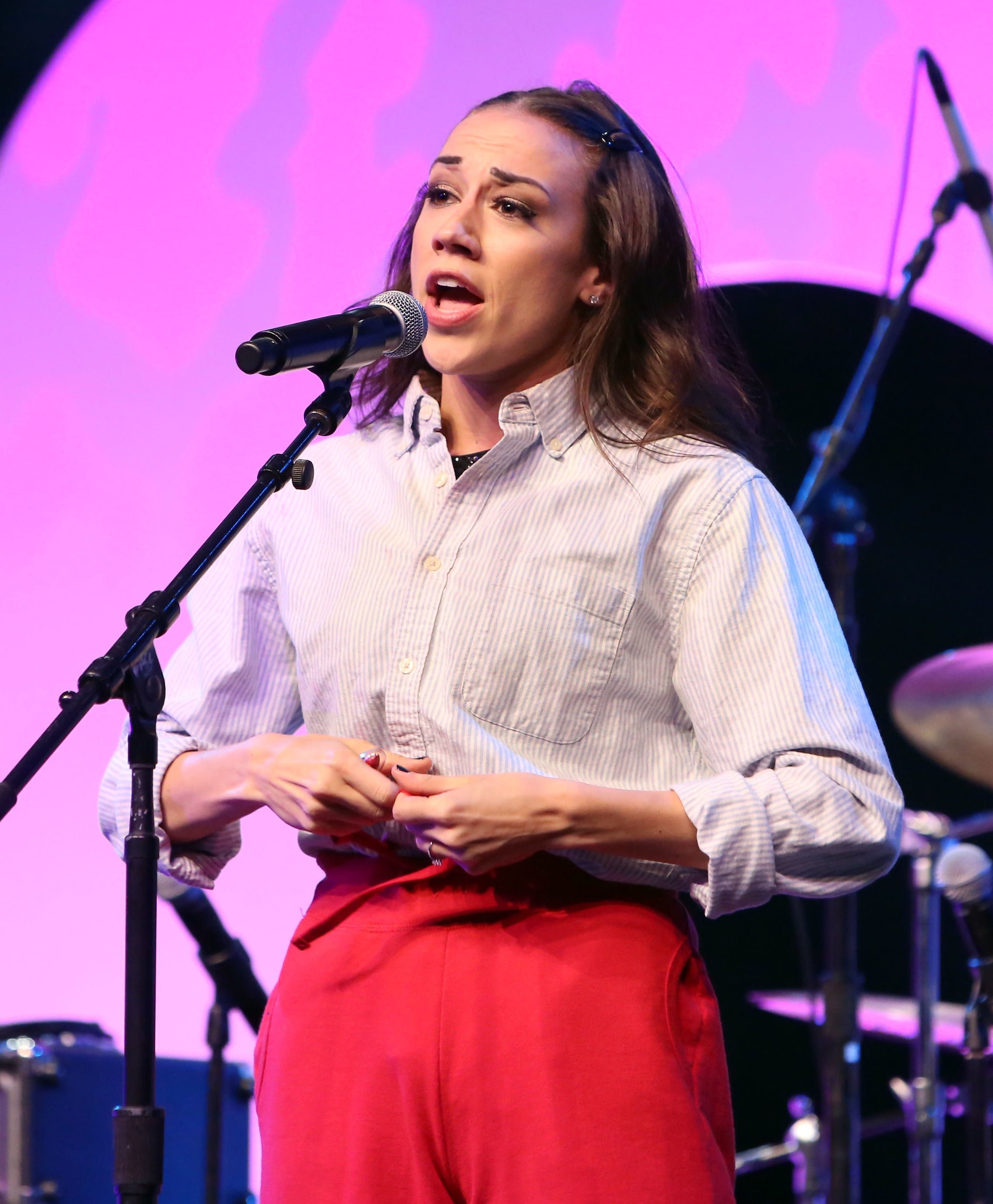 Miranda Sings onstage